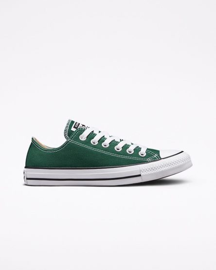 Men's Converse Chuck Taylor All Star Seasonal Color Low Top Shoes Green / White / Black | AU 98EC0V